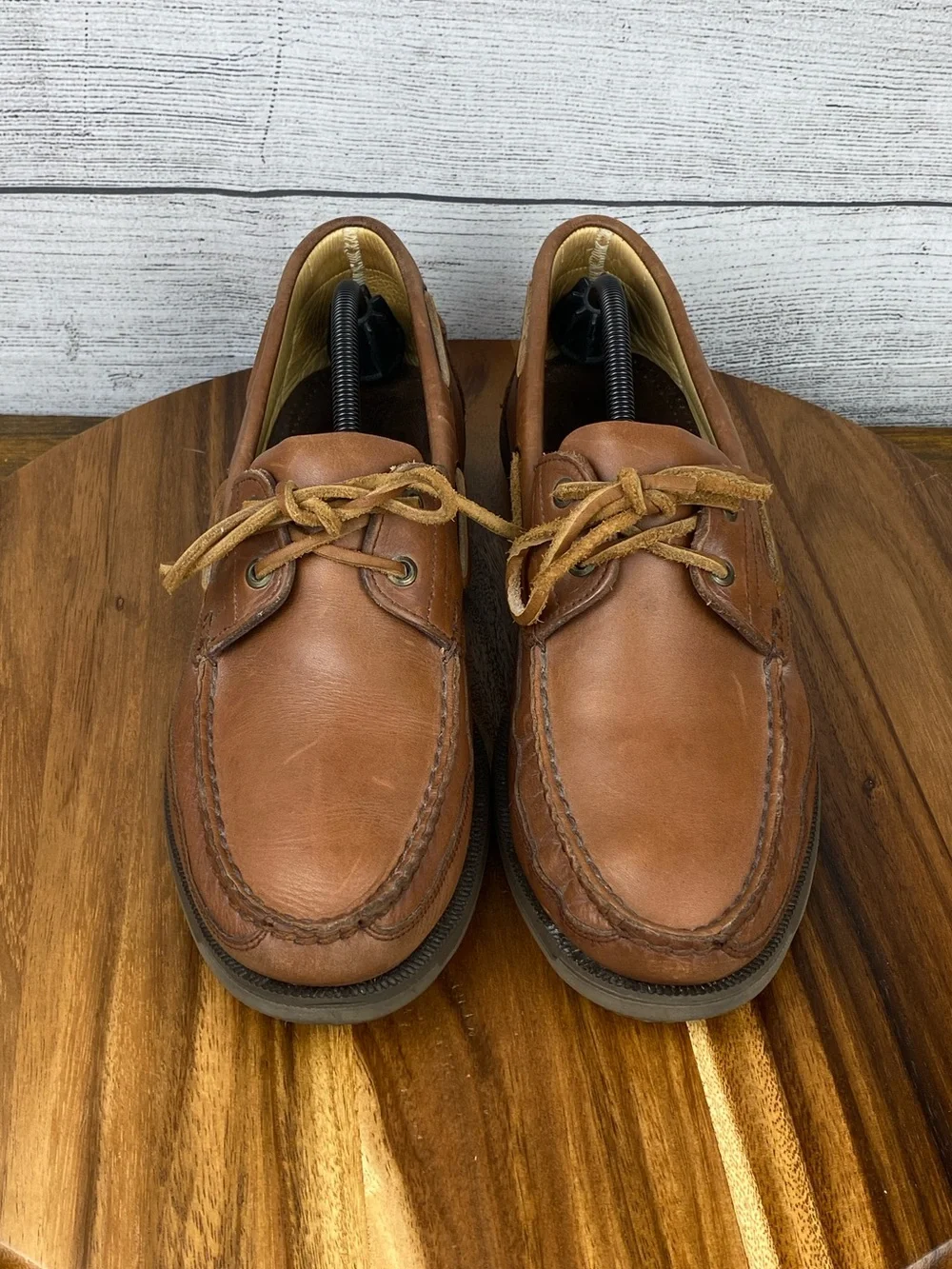 Mephisto Spinnaker Men's Hurrikan Hazelnut Brown Boat Shoes Size 10.5